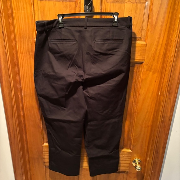 J. Crew Factory Kallie Straight Leg Pants in Black Size 16 - Picture 3 of 7